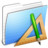  Aqua Stripped Folder Applications